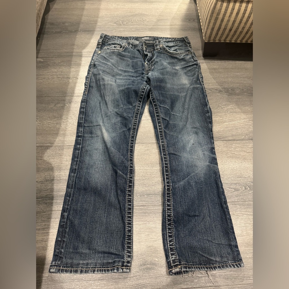Silver women’s NASH Dark Blue Jeans 30x30